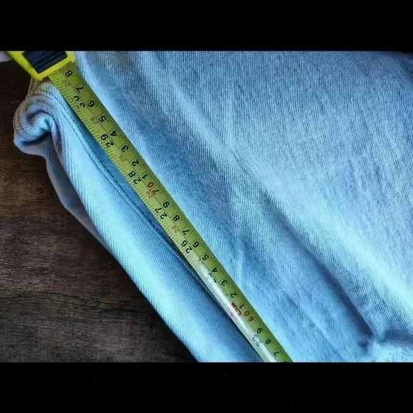 Wild Fable size 00 Distressed High waisted Mom Jeans - Light - Picture 7 of 9